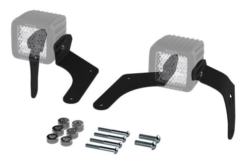 Artec Industries Light Mount Brackets JL5605 Auxilary Brackets, JL A-pillar Single LED Cube thumbnail 1