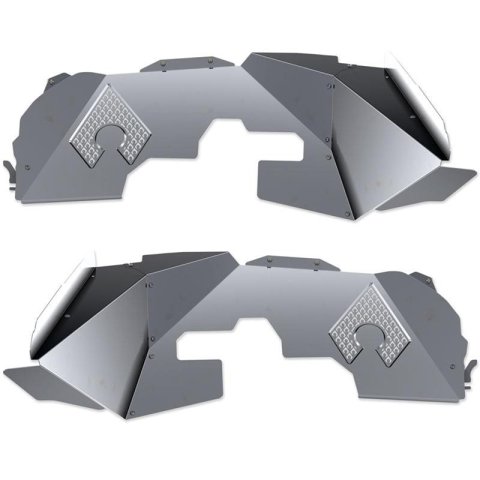 Artec Industries Fender Splash Shields JL5114 JL Diesel Front Inner Fenders for FALCON SHOCKS - Vented thumbnail 1