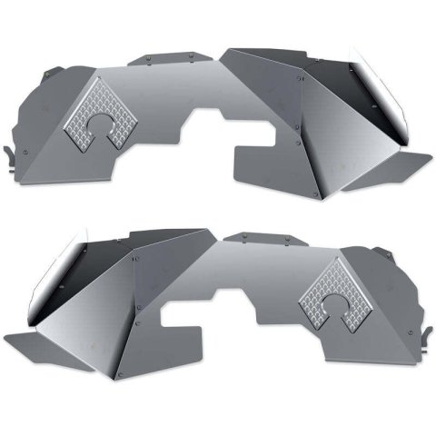 Artec Industries Fender Splash Shields JL5114 JL Diesel Front Inner Fenders for FALCON SHOCKS - Vented thumbnail 2