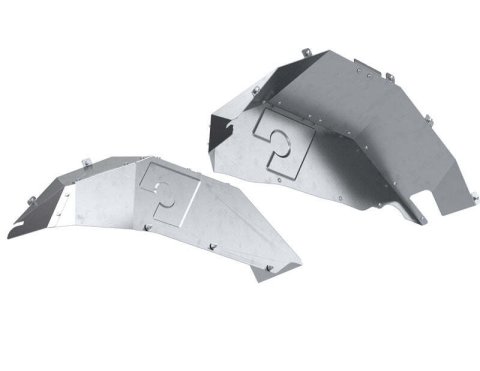 Artec Industries Inner Fenders JL5111 Fenders, Rear, Aluminum, Natural, Jeep, JL, Pair thumbnail 3