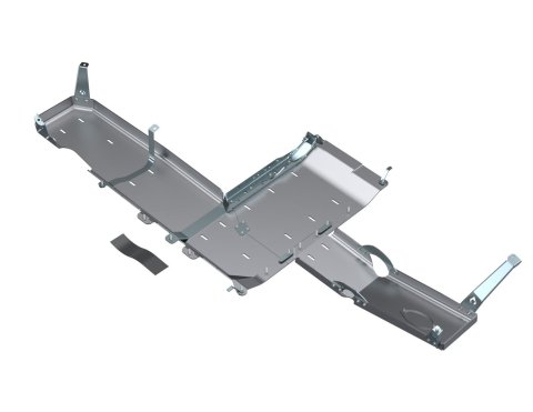 Artec Industries JLU Full Belly Pans for 2021-2023 WRANGLER - JL4164 Skid Plate, Pan, Aluminum, Natural, Bolt-on, Jeep, 3.6L, Kit thumbnail 1