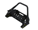 Artec Industries High-Clearance Front Bumpers for 2020-2024 GLADIATOR, 2007-2024 WRANGLER, 2018 WRANGLER JK - JJ9022 Bumper, Bantam Series, High Clearance, With Hoop Guard, Front, Fabricated, Steel, Black Powdercoated, Jeep, JL, JT, JK, Each thumbnail 2