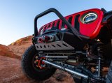 Artec Industries High-Clearance Front Bumpers for 2020-2024 GLADIATOR, 2007-2024 WRANGLER, 2018 WRANGLER JK - JJ9022 Bumper, Bantam Series, High Clearance, With Hoop Guard, Front, Fabricated, Steel, Black Powdercoated, Jeep, JL, JT, JK, Each thumbnail 3