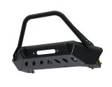 Artec Industries High-Clearance Front Bumpers for 2020-2024 GLADIATOR, 2007-2024 WRANGLER, 2018 WRANGLER JK - JJ9022 Bumper, Bantam Series, High Clearance, With Hoop Guard, Front, Fabricated, Steel, Black Powdercoated, Jeep, JL, JT, JK, Each thumbnail 4