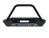 Artec Industries High-Clearance Front Bumpers for 2020-2024 GLADIATOR, 2007-2024 WRANGLER, 2018 WRANGLER JK - JJ9022 Bumper, Bantam Series, High Clearance, With Hoop Guard, Front, Fabricated, Steel, Black Powdercoated, Jeep, JL, JT, JK, Each thumbnail 6