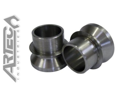 Artec Industries Misalignment Spacers SP1201 Rod End Spacers, Stainless Steel, 30 Degees, 9/16 in. Inside Diameter, 3/4 inch Outside Diameter, Pair thumbnail 1