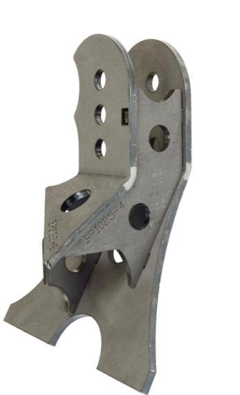 Artec Industries Adjustable Panhard Mounts BR1025 Mount for D60 Truss Ford 85-91.5 for use with ARTEC TRUSSES thumbnail 1
