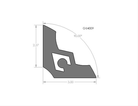 Artec Industries Gusseted Chassis Tabs GU4009 Tab, Gusseted, 90 degree, Steel, Natural, 3/16 in. Thick, Each thumbnail 2