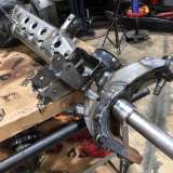 Artec Industries JK APEX Front Axle Ultimate Armor Kits JK3058 Housing Brace, APEX, Armor, Steel, Natural, Stock Track Bar Height, Jeep, Kit thumbnail 2