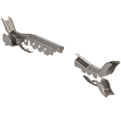 Artec Industries JK APEX Front Axle Armor Kits for 2007-2017 WRANGLER, 2018 WRANGLER - JK4456 Housing Brace, APEX, Armor, Steel, Natural, Stock Track Bar Height, Jeep, Kit thumbnail 2