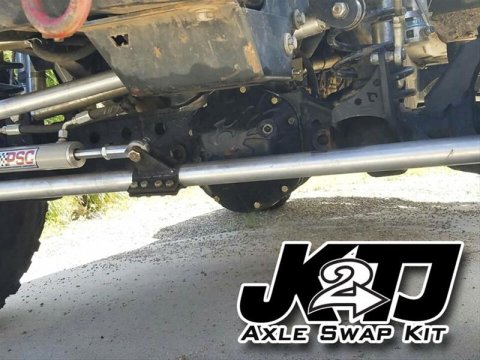 Artec Industries JK2TJ Front Axle Swap Kits with Truss TJ4417 Kit - STD thumbnail 1