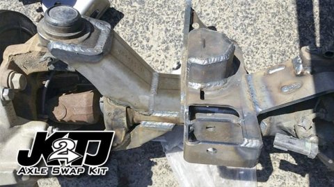 Artec Industries JK2TJ Front Axle Swap Kits with Truss TJ4417 Kit - STD thumbnail 2