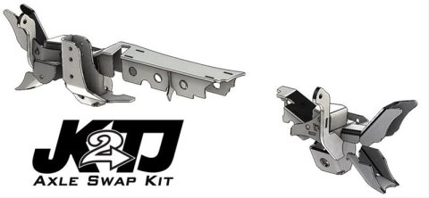Artec Industries JK2TJ Front Axle Swap Kits with Truss TJ4417 Kit - STD thumbnail 3