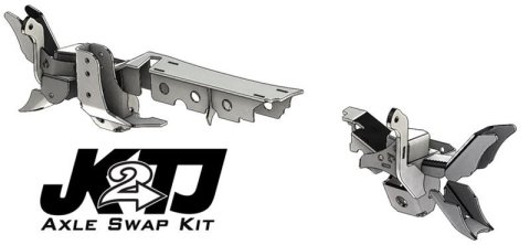 Artec Industries JK2TJ Front Axle Swap Kits with Truss TJ4417 Kit - STD thumbnail 4