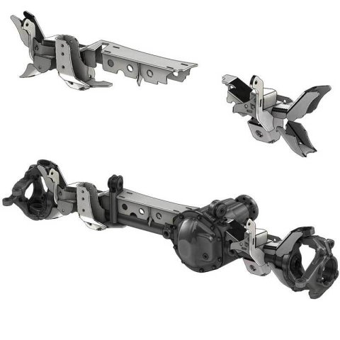 Artec Industries JK2TJ Front Axle Swap Kits with Truss TJ4417 Kit - STD thumbnail 5