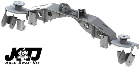 Artec Industries Chassis Tabs, Brackets and Components TJ4424 JK2TJ Triangulated Swap Kit with Truss - 2.63 in / OEM