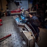 Artec Industries Nighthawk Series Bumpers for 2020 GLADIATOR - JT0001 Bumper, Series, Rear, Fabricated, 3/16 in. Thick Steel, Natural, With Sensor Holes, Hardware, Jeep, Gladiator, Each thumbnail 1