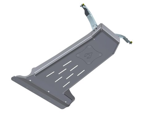 Artec Industries Alpha Series Skid Plates JL4122 Plate, Oil Pan, Aluminum, Natural, Bolt-on, Jeep, 6.4L, Kit thumbnail 1