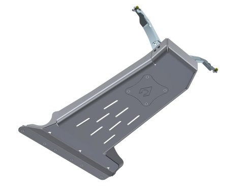 Artec Industries Alpha Series Skid Plates JL4122 Plate, Oil Pan, Aluminum, Natural, Bolt-on, Jeep, 6.4L, Kit thumbnail 2