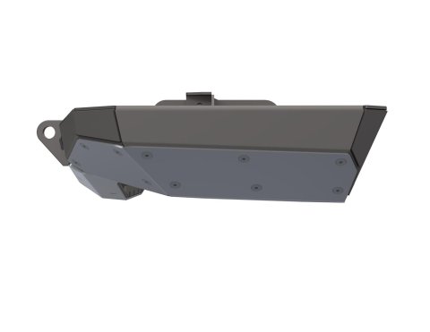 Artec Industries High-Clearance Rear Bumpers for 2020-2024 GLADIATOR - JT0020 Bumper, Bantam Series, High Clearance, Rear, Fabricated, Steel, Natural, Jeep, JT, Each thumbnail 2