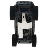 Artec Industries JK Under Armor Skid Plates JK1010 Plate, Armor, Belly Pan, Aluminum, Natural, Bolt-On, Jeep, Kit thumbnail 2