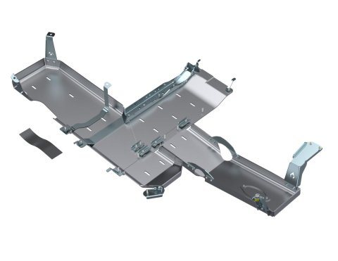 Artec Industries JL Full Belly Pans JL4166 Skid Plate, Pan, Aluminum, Natural, Bolt-on, Jeep, 3.6L, Kit