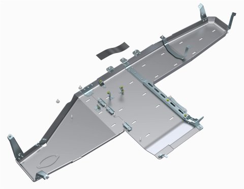Artec Industries Skid Plates JL4111 JL 4XE BELLYPAN SKID With OIL DOOR 4DR 2.0L 2021-up