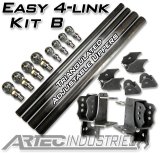 Artec Industries Easy 4-Link Kits LK0013 4 Link - Kit B -NO TUBE - 7/8" & 1.25" rod ends thumbnail 1