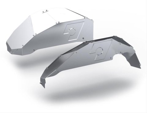 Artec Industries JK Rear Inner Fenders JK2111 Fenders, Jeep, JK, Rear, Aluminum, Pair thumbnail 2
