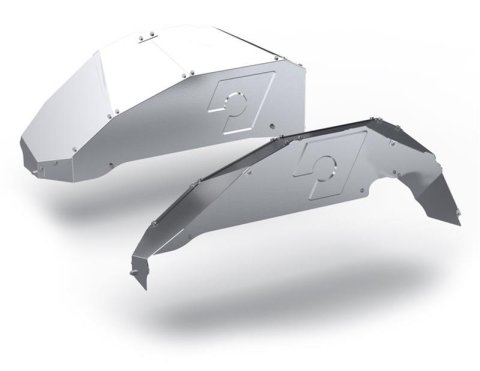 Artec Industries JK Rear Inner Fenders JK2111 Fenders, Jeep, JK, Rear, Aluminum, Pair thumbnail 4
