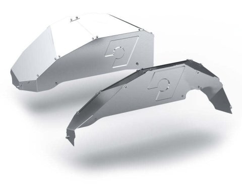 Artec Industries JK Rear Inner Fenders JK2111 Fenders, Jeep, JK, Rear, Aluminum, Pair thumbnail 5