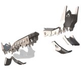 Artec Industries JL APEX Front Axle Armor Kits JL3110 Housing Brace, APEX, Armor, Steel, Natural, Jeep, Kit thumbnail 2