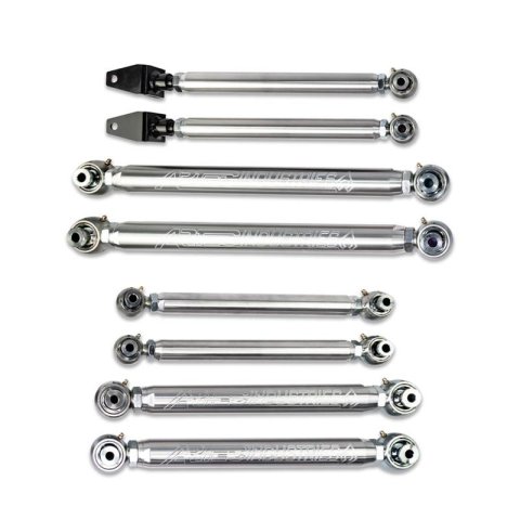 Artec Industries Aluminum Mid Arm Kits LK7215 Control Arms, Aluminum, Tubular, Front and Rear, Adjustable, Jeep, JK, Kit thumbnail 1