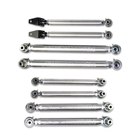 Artec Industries Aluminum Mid Arm Kits LK7215 Control Arms, Aluminum, Tubular, Front and Rear, Adjustable, Jeep, JK, Kit thumbnail 2
