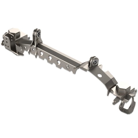 Artec Industries JK/JL/JT 1 Ton APEX Front Super Duty Swap Kits for 2020-2022 GLADIATOR, 2007-2022 WRANGLER, 2018 WRANGLER JK - JL6552 Axle Housing Brace, Superduty Kits, with RockJock Johnny Joints, Steel, Natural, Jeep, Dana 60, thumbnail 2