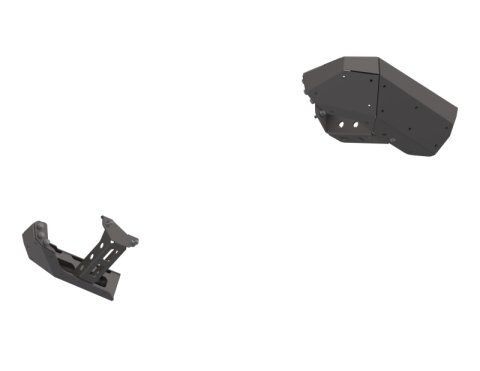 Artec Industries High-Clearance Rear Bumper Corner Pods JT0120 Guards, Bantam Series, Pods, High Clearance, Steel, Natural, Rear, Jeep, JT, Pair thumbnail 7