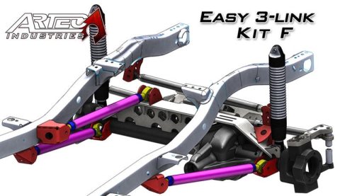 Artec Industries Suspension Conversion Kits LK0111 Easy 3 Link - Kit F - for Trusses Yes Outside Frame Dodge FRONT PASSENGER (rear driver) thumbnail 1