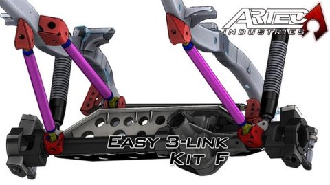 Artec Industries Suspension Conversion Kits LK0111 Easy 3 Link - Kit F - for Trusses Yes Outside Frame Dodge FRONT PASSENGER (rear driver) thumbnail 3
