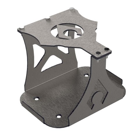 Artec Industries Battery Boxes OP3401 Mount, Steel, Natural, Group 34 Optima, Kit thumbnail 2