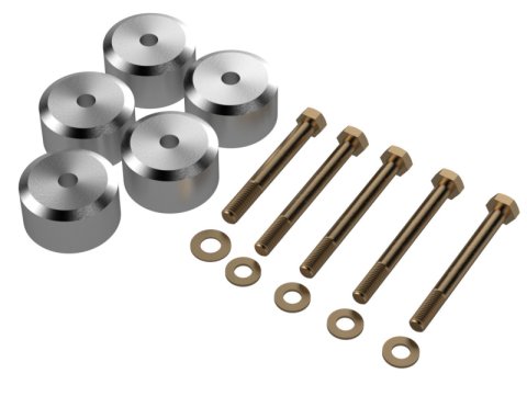 Artec Industries Body Lift Kit Components TJ2025 TJ 1.25 Mount Spacer for use with TJ2010" thumbnail 3
