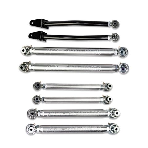 Artec Industries Aluminum Mid Arm Kits LK7330 Control Arms, Aluminum, Tubular, Front and Rear, Upper and Lower, Adjustable, Jeep, JL, Kit thumbnail 1