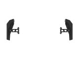 Artec Industries High-Clearance Rear Bumper Corner Pods JT9118 Guards, Bantam Series, Pods, High Clearance Comp, Steel, Black Powdercoated, Jeep, JT, Pair thumbnail 3