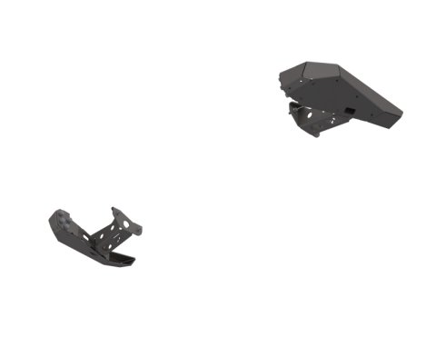 Artec Industries High-Clearance Rear Bumper Corner Pods JT9118 Guards, Bantam Series, Pods, High Clearance Comp, Steel, Black Powdercoated, Jeep, JT, Pair thumbnail 6
