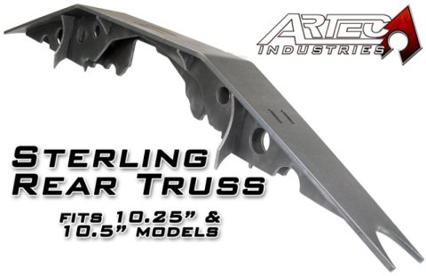 Artec Industries Sterling 10.25 Rear Axle Trusses TR1001 Housing Brace, Truss, Steel, Natural, Ford in., Kit thumbnail 2
