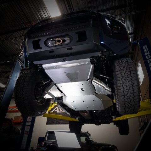 Artec Industries Toyota 4Runner 5th Gen Bellypans TY6800 Skid Plate, Belly Pan, Aluminum, Natural, Toyota, Kit thumbnail 6