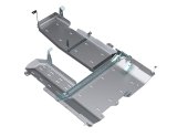 Artec Industries Alpha Series Skid Plates JL4199 Plate, Fuel Tank/Transfer Case/DPF, Aluminum, Natural, Bolt-on, Jeep, 3.0L, Diesel, Kit thumbnail 2