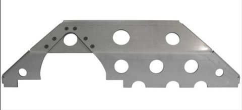 Artec Industries Dana 60 Front Hydro Ram Mounts RM6001 Axle Housing Braces, Mount, 60, Steel, Natural, Chevrolet, GMC, Each thumbnail 5