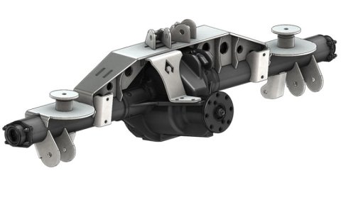 Artec Industries Triangulated 8.8 in. Axle Trusses TR8814 TJ Swap Kit with Truss - 2.63" / OEM Swap in an axle and eliminate the tracbar thumbnail 2