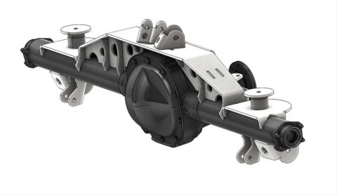 Artec Industries Triangulated 8.8 in. Axle Trusses TR8814 TJ Swap Kit with Truss - 2.63" / OEM Swap in an axle and eliminate the tracbar thumbnail 3