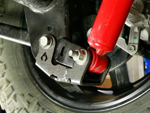 Artec Industries JL Control Arm Skid Plates JL4599 Bolt-on skids,JL Rear LCA bolt-on skids thumbnail 2